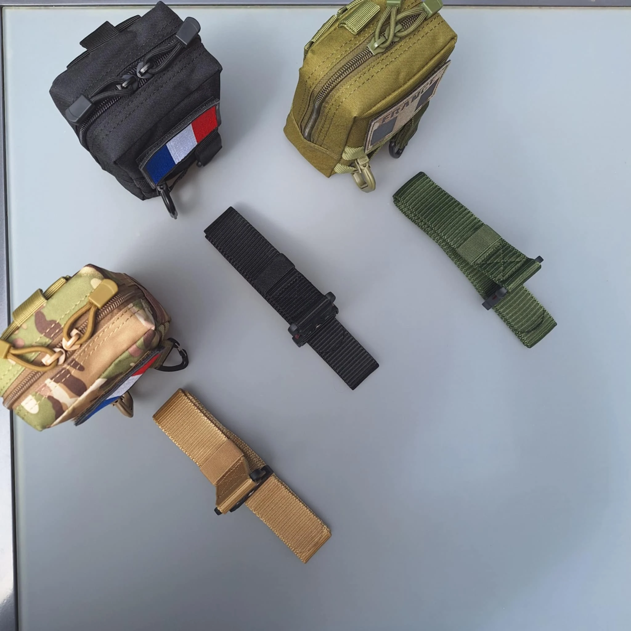 Tactical Pack: 1 Belt + 1 Pouch + 1 Patch – photo 17